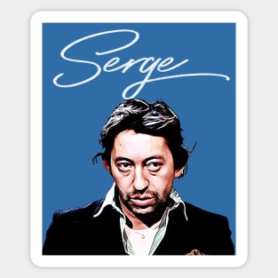 Serge Gainsbourg Sticker